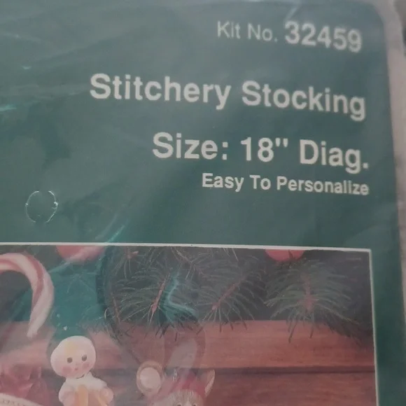 Bucilla Stitchery Stocking New - Picture 4 of 5